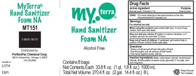 Case Label (8 x 1000 mL  Bags)